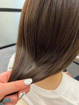 ナンバー アリア 三軒茶屋(N° aria) 大人可愛い20代30代40代/小顔/カール/ショコラベージュ