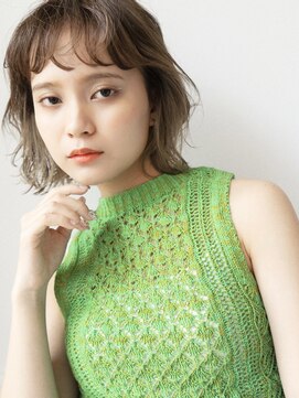 サーチ 三軒茶屋(SAATCHI) インナーカラー ラフbob