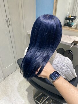 アソビセカンド 原宿(ASOBI 2nd) ミディアム/ネイビーブルー