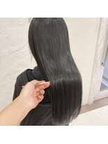 アロマ ヘアー ルーム 新宿店(AROMA hair room)&nbsp;アースカラー大人可愛いナチュラルストレート髪質改善/新宿