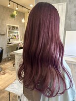 ハチ(hachi)&nbsp;【hachi】ロング×グレープピンク