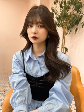 ボタン シブヤ(VOTAN SHIBUYA) 韓国ヘア/顔まわりカット/くびれヘア/