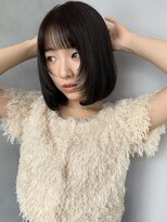 ガーランドギンザ(Garland Ginza)&nbsp;顔まわりレイヤーミニボブ結べるボブ小顔カット