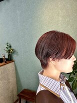 トープ(TOPU)&nbsp;ハンサムショート/カラー/ピンクブラウン/ショートカット/学割