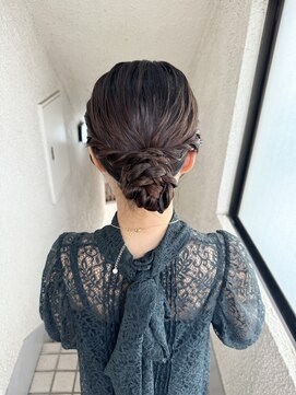 ゼスト 中野店(ZEST) 【ZEST中野/KOTOMI】シンプルシニヨン/お呼ばれアレンジ