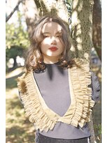 ルク(RUKU)&nbsp;大人可愛いボブヘア４０代ボブ/マロンベージュ/姫カットレイヤー