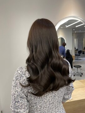 ジーナ 船橋(Zina) 髪質改善＊ロングレイヤーグレーベージュ＊美髪【Zina船橋】