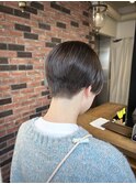 【堀口】ソフト刈り上げ、ハンサムショート