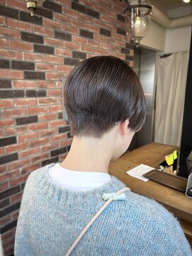 メイクス 表参道(MAKE'S omotesando) 【堀口】ソフト刈り上げ、ハンサムショート