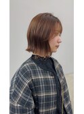 ボブ/韓国ボブ/タッセルボブ/くびれボブ/似合わせカット]