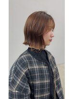 サンド 鹿児島中央(sand)&nbsp;ボブ/韓国ボブ/タッセルボブ/くびれボブ/似合わせカット]