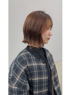 サンド 鹿児島中央(sand) ボブ/韓国ボブ/タッセルボブ/くびれボブ/似合わせカット]