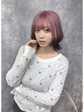 イコ(.ico) ペールピンク×エンドカラー