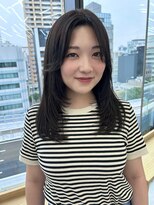 ビューナゴヤ 名駅(VIEW NAGOYA)&nbsp;レイヤーカット/似合わせカット/フェミニンロング/前髪カット