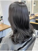 抜け感カラー☆シルバーグレージュ