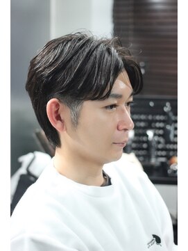 マーズ(MARS) フェザーパーマ×ナチュラルショート/20代30代40代