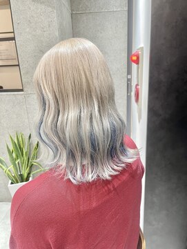 フェリア 渋谷(Feria) 【Feria渋谷】インナーカラー/ホワイトベージュ