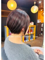 ミルクティ 古民家店(Milktea)&nbsp;『short style lavender color』