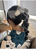 編みおろしポニー