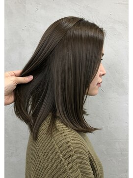 アントワープトーキョー(antwerp TOKYO) 30代40代50代髪質改善酸性ストレート地毛風縮毛矯正オリーブ