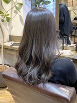 ローラン(ROULAND)&nbsp;【池袋髪質改善】透明感ケアカラーラベンダーグレー