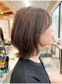 ミニウルフ ボブレイヤー くびれミディアム