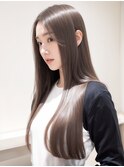 髪質改善♪艶髪ロング×ベージュカラー