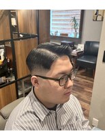 フクオカバーバープレイス(FUKUOKA BARBER PLACE)&nbsp;ツーブロック（ミドル）