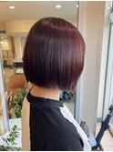 ミディアムヘア/デザインカラー/フェイスフレーミング/富里