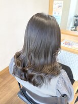 スタイル 袋町(STYLE)&nbsp;ブリーチなしカラー グレージュカラー  シルバーグレージュ