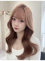 リトバイトゥルークリエイション 大宮(Re:to by True Creation)&nbsp;【Re:to大宮】韓国風巻き×ピンクベージュ