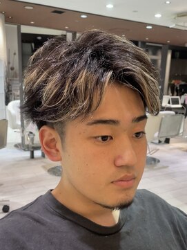 エアー 銀座(air) メンズ/スパイラル/ツイスト/波巻き/プードル/髪質改善