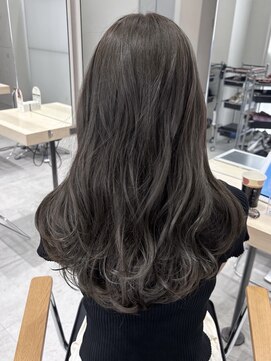 ソヨン 栄店(SOYON) 似合わせカット/メルティカラー/グレージュ/ブリーチ無し/小顔
