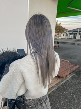 ティーワン 神埼店(T-one) ▼ブリーチダブルカラーシルバーブリーチ&リタッチ