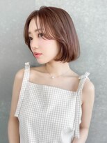 Lond clair 川崎/髪質改善/ショート/ボブ/レイヤーカット【ロンド クレール】 ミニボブレイヤー/レイヤーカット/ショートボブ/顔周り韓国/川崎