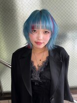 グラスペディア(graspedia) ミズイロボブ【広島派手髪】【広島ハイトーン】