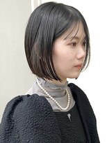 パークレーン アイス イヴェン(park lane ICI yeven)&nbsp;ブリーチなしショートボブレイヤーミディアム春カラー初カラー