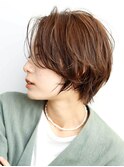 ショート/丸みショート/似合わせ/前髪/パーソナルカラー