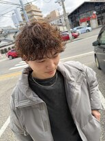 シュンギクヘアステイション(SHUNGIQ=HAIR STATION)&nbsp;波巻きシャドウパーマ