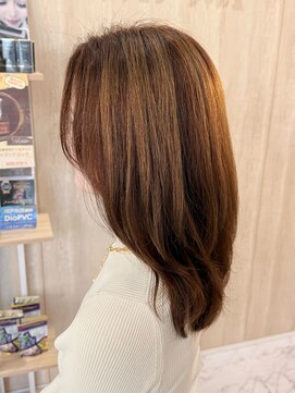 シャルム(CHARME) 大人可愛いくびれ&レイヤーカット×透明感ショコラベージュ