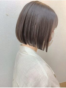 サンドパールス 仙台店(sand PALCE) 髪質改善/大人ガーリー/似合わせカット/ショートボブ前髪/仙台