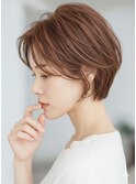 白髪ぼかし似合わせ/大人ショート/くびれショート/3