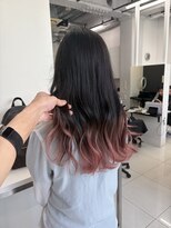 アライブ ハラジュク(ALIVE harajuku) ブリーチインナーバレイヤージュグラデーションカラー夕貴