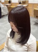 ミディアムレイヤー / &nbsp;簡単スタイリング / 20代 / 30代 / 40代