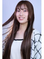アンアタッシュ(UNE ATTACHE)&nbsp;Mallow Greigeが笑顔を咲かせる大人可愛い艶ロング