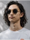 ロングスパイラル波巻きヘア