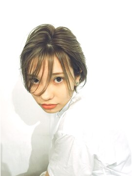 ピープル(people) 〔people〕ハイトーンパールアッシュ×リバースショート