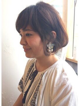 レス 伏見(LESS) <LESS>気になるくせ毛でもまとまるボブ☆