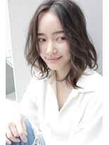 カシータヘアリゾート 熱田千年店(Casita Hair Resort) 【casita hair resort】くせ毛風　ミディアムウェーブ