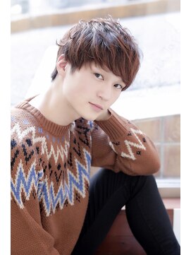 イグレックビス(igrek bis) IGREKBISツーブロック×無造作×ネープレス×マッシュショート